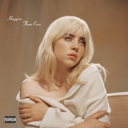 Обложка песни «Happier Than Ever» — музыка исполнителя Billie Eilish