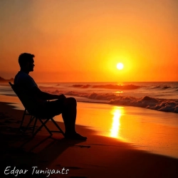 Cover art for Alone with silence, Edgar Tuniyants