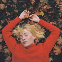 Cover art for we fell in love in october, girl in red