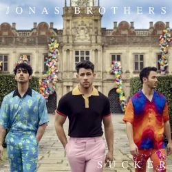 Обложка песни «Sucker» — музыка исполнителя Jonas Brothers