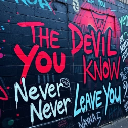 Обложка the devil you know (never leave you)